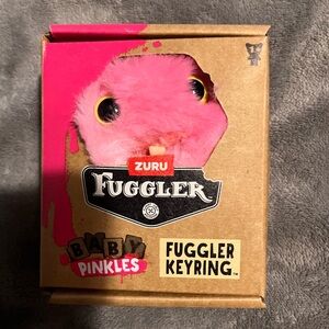 ZURU Fuggler Baby Pinkles Plush Keyring - Pink